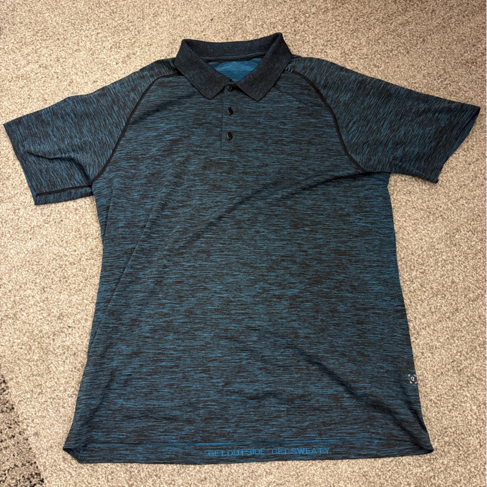 Lululemon Metal Tech Vent Polo